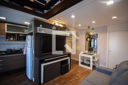 Sala de apartamento para alugar com 1 quarto, 48m² em Vila Andrade, São Paulo