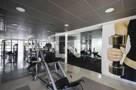 Apartamento para alugar com 48m², 1 quarto e 1 vaga Apartamento para alugar com 48m², 1 quarto e 1 vagaAcademia