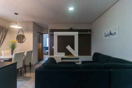 Sala/Sala de Jantar de apartamento para alugar com 2 quartos, 54m² em Jardim Esperança, Mogi das Cruzes