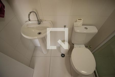 Banheiro de apartamento à venda com 1 quarto, 28m² em Cambuci, São Paulo