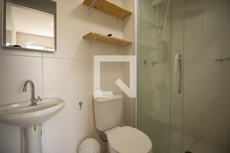 Banheiro de apartamento à venda com 1 quarto, 28m² em Cambuci, São Paulo