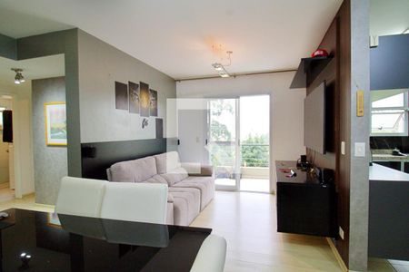 Sala  de apartamento à venda com 2 quartos, 72m² em Paraíso do Morumbi, São Paulo