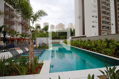 Área comum - Piscina de kitnet/studio para alugar com 1 quarto, 25m² em Vila Andrade, São Paulo