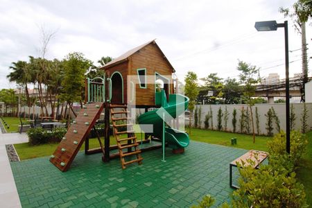 Área comum - Playground de kitnet/studio para alugar com 1 quarto, 25m² em Vila Andrade, São Paulo