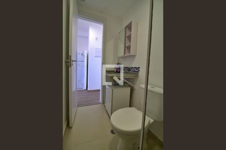 Studio para alugar com 25m², 1 quarto e sem vaga Studio para alugar com 25m², 1 quarto e sem vagaBanheiro