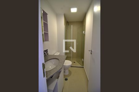 Studio para alugar com 25m², 1 quarto e sem vaga Studio para alugar com 25m², 1 quarto e sem vagaBanheiro