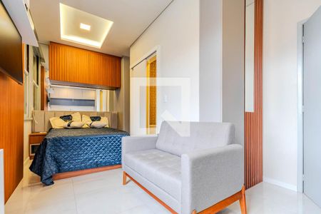 Sala/Quarto de kitnet/studio para alugar com 1 quarto, 25m² em Centro Histórico, Porto Alegre