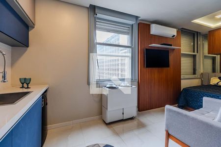 Studio para alugar com 25m², 1 quarto e sem vaga Studio para alugar com 25m², 1 quarto e sem vagaCozinha