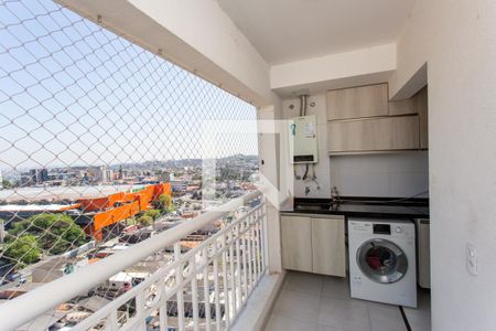 Varanda de apartamento à venda com 2 quartos, 55m² em Centro, Diadema