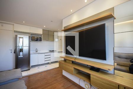 Sala de apartamento à venda com 2 quartos, 42m² em Paraíso do Morumbi, São Paulo