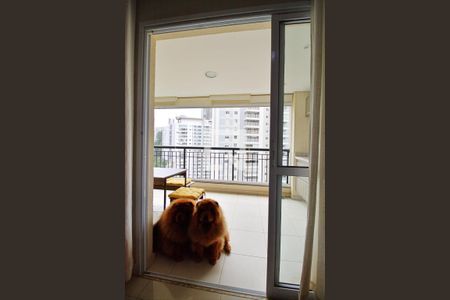 Varanda gourmet de apartamento para alugar com 1 quarto, 69m² em Vila Andrade, São Paulo