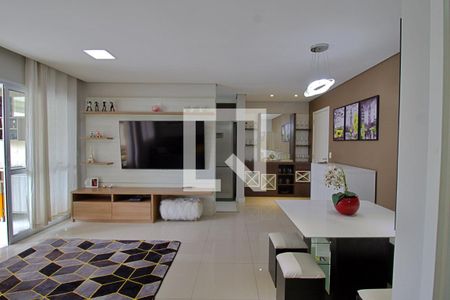 Sala  de apartamento à venda com 1 quarto, 69m² em Vila Andrade, São Paulo