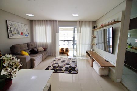 Sala  de apartamento à venda com 1 quarto, 69m² em Vila Andrade, São Paulo