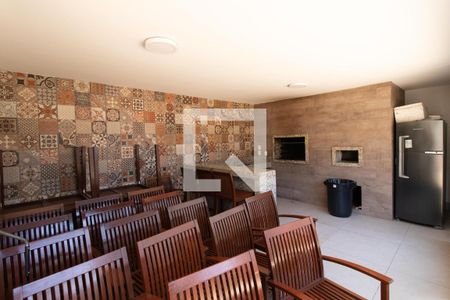 Apartamento para alugar com 44m², 2 quartos e 1 vaga Apartamento para alugar com 44m², 2 quartos e 1 vagaÁrea comum - Churrasqueira