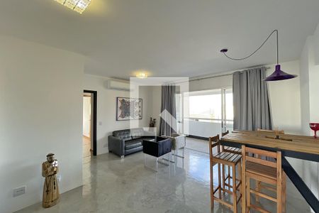 Sala de apartamento à venda com 3 quartos, 105m² em Vale do Sereno, Nova Lima