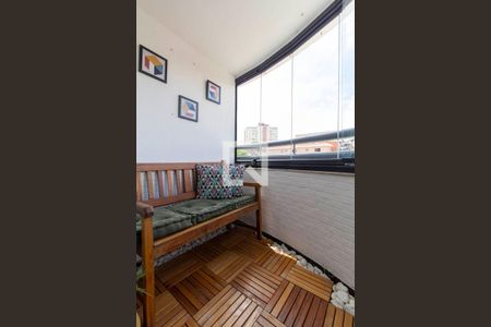 Sacada Sala de apartamento à venda com 2 quartos, 60m² em Vila Santana, São Paulo