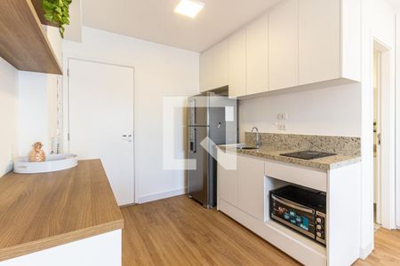 Cozinha de kitnet/studio à venda com 1 quarto, 36m² em Santa Cecilia, São Paulo