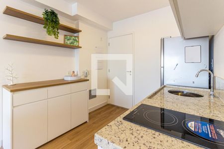 Cozinha de kitnet/studio à venda com 1 quarto, 36m² em Santa Cecilia, São Paulo