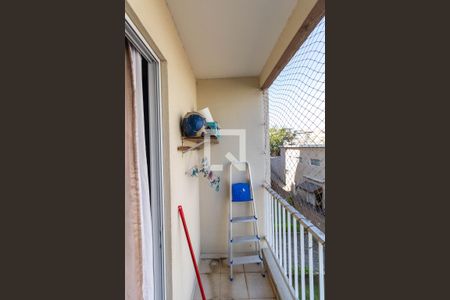 Varanda Sala  de apartamento à venda com 2 quartos, 53m² em Vila Pierina, São Paulo