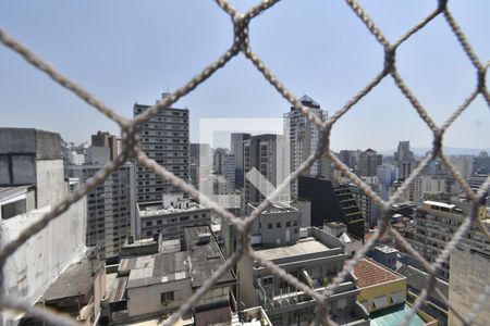 Studio à venda com 40m², 1 quarto e sem vagaVista da Varanda