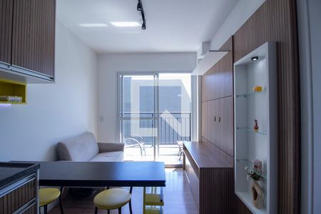 Sala  de apartamento para alugar com 1 quarto, 28m² em República, São Paulo