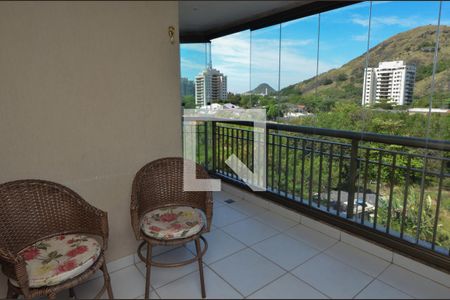 Varanda de apartamento para alugar com 2 quartos, 70m² em Recreio dos Bandeirantes, Rio de Janeiro
