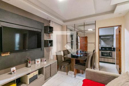 Sala de apartamento à venda com 2 quartos, 50m² em Camargos, Belo Horizonte