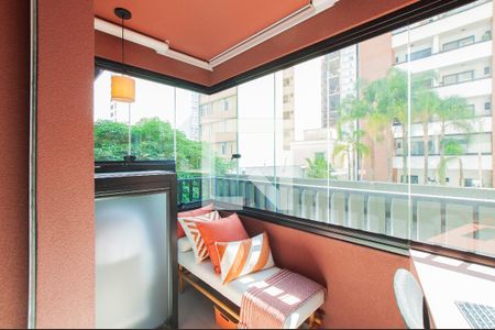 Studio à venda com 23m², 1 quarto e sem vagaVaranda