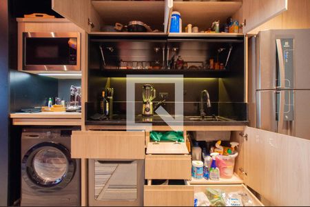 Studio à venda com 23m², 1 quarto e sem vagaCozinha