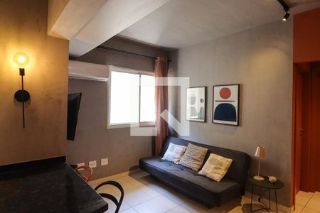 Sala de apartamento para alugar com 1 quarto, 45m² em Bosque das Juritis, Ribeirão Preto