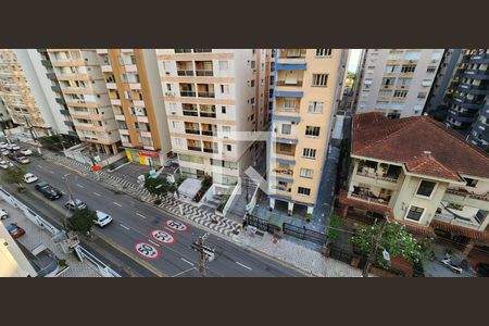 Vista da Sala de apartamento para alugar com 4 quartos, 150m² em Boqueirão, Santos