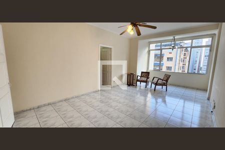 Sala de apartamento para alugar com 4 quartos, 150m² em Boqueirão, Santos
