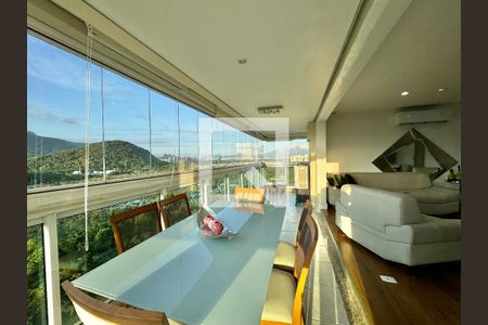 Varanda de apartamento à venda com 5 quartos, 318m² em Barra da Tijuca, Rio de Janeiro