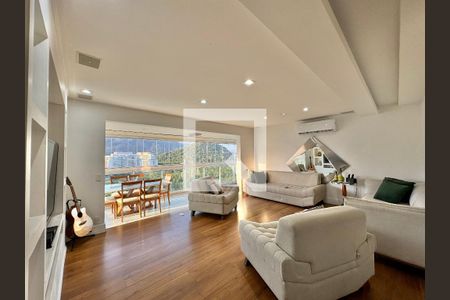 Sala de apartamento à venda com 5 quartos, 318m² em Barra da Tijuca, Rio de Janeiro