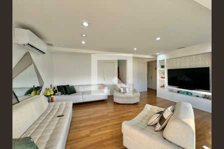 Sala de apartamento à venda com 5 quartos, 318m² em Barra da Tijuca, Rio de Janeiro