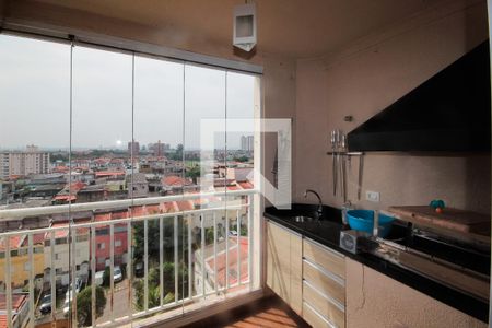Varanda de apartamento para alugar com 3 quartos, 69m² em Vila Caraguatá, São Paulo