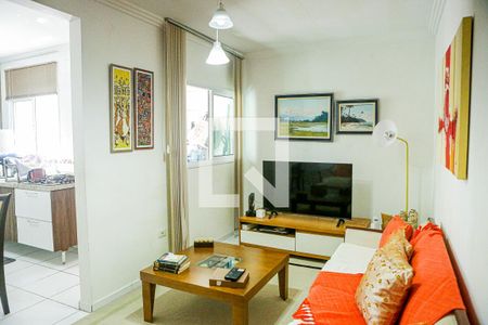 Sala de apartamento para alugar com 2 quartos, 68m² em Vila Floresta, Santo André