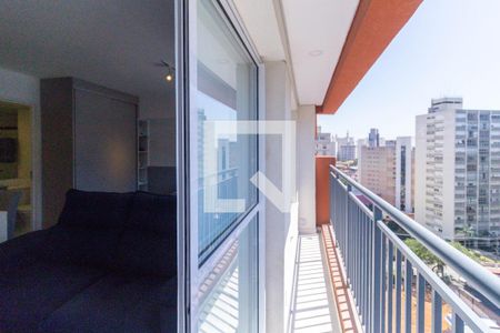 Varanda de kitnet/studio à venda com 1 quarto, 33m² em Vila Mariana, São Paulo