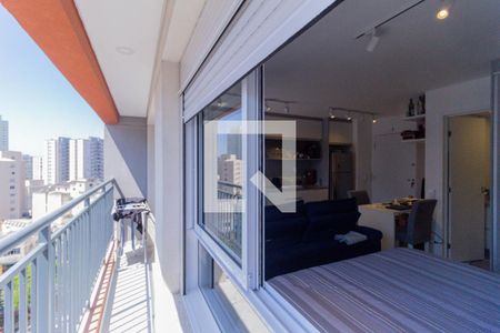 Varanda de kitnet/studio à venda com 1 quarto, 33m² em Vila Mariana, São Paulo