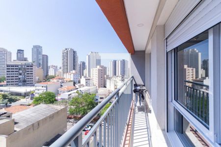 Varanda de kitnet/studio à venda com 1 quarto, 33m² em Vila Mariana, São Paulo