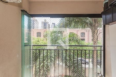 Varanda da Sala de apartamento para alugar com 2 quartos, 60m² em Jardim Celeste, São Paulo