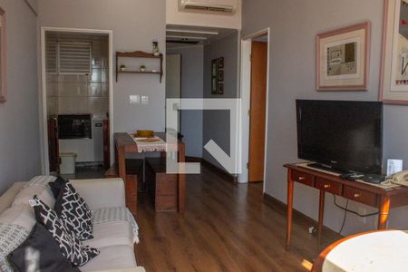 Sala de apartamento para alugar com 1 quarto, 44m² em Centro, Campinas