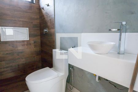 Banheiro Social de casa de condomínio para alugar com 4 quartos, 252m² em Alphaville Nova Lima, Nova Lima