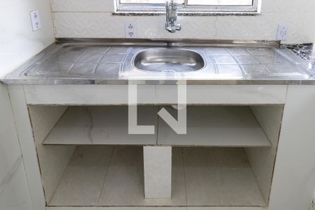Sala/Cozinha de casa para alugar com 1 quarto, 40m² em Campo Grande, Rio de Janeiro