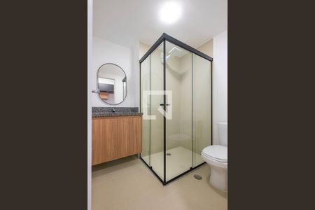 Studio à venda com 25m², 1 quarto e sem vaga Studio à venda com 25m², 1 quarto e sem vagaBanheiro