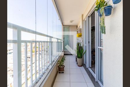 Varanda de apartamento à venda com 2 quartos, 48m² em Catumbi, São Paulo