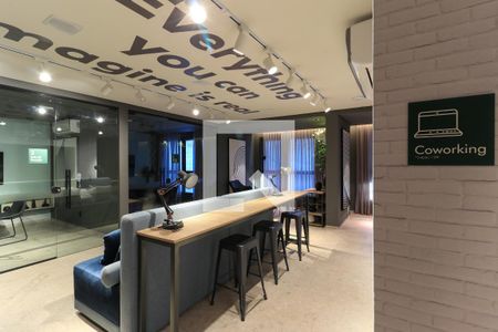 Área comum - Coworking de kitnet/studio para alugar com 1 quarto, 25m² em Brooklin Paulista, São Paulo