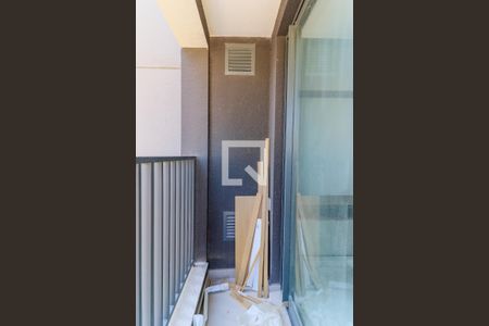 Varanda de kitnet/studio para alugar com 1 quarto, 25m² em Brooklin Paulista, São Paulo