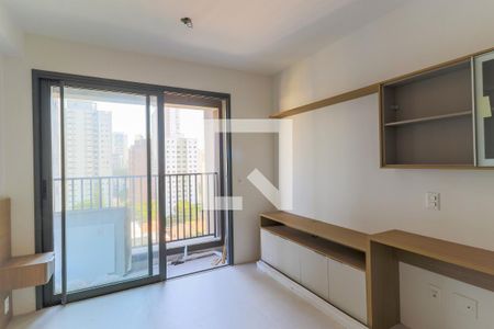 Sala/Quarto de kitnet/studio para alugar com 1 quarto, 25m² em Brooklin Paulista, São Paulo