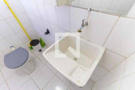 Banheiro  de kitnet/studio para alugar com 1 quarto, 30m² em Liberdade, São Paulo